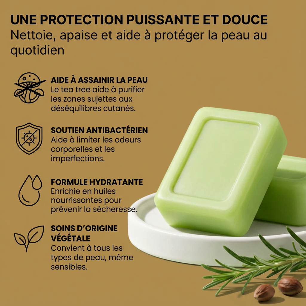 Savon Traitant Bio – Équilibre & Pureté