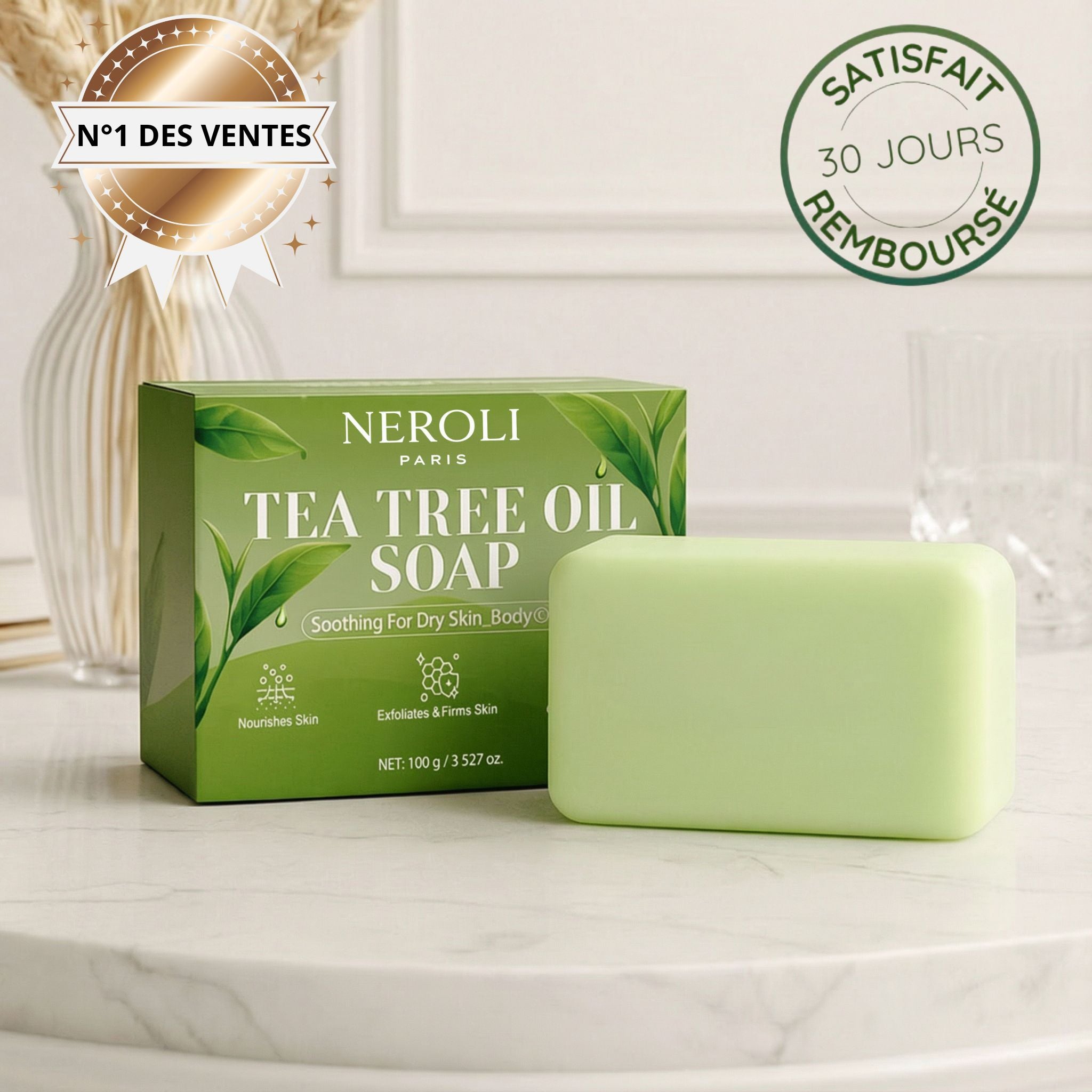 Savon Traitant Bio – Équilibre & Pureté